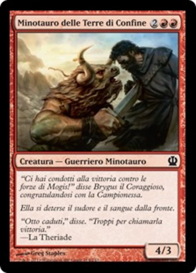 Minotauro delle Terre di Confine