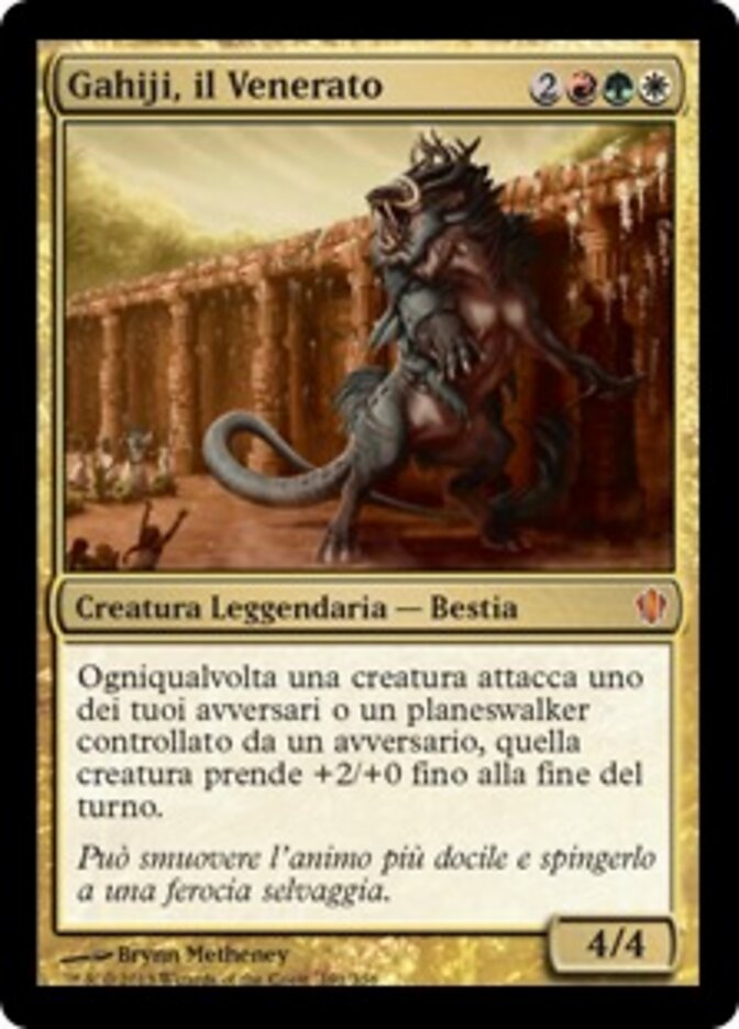 Gahiji, il Venerato