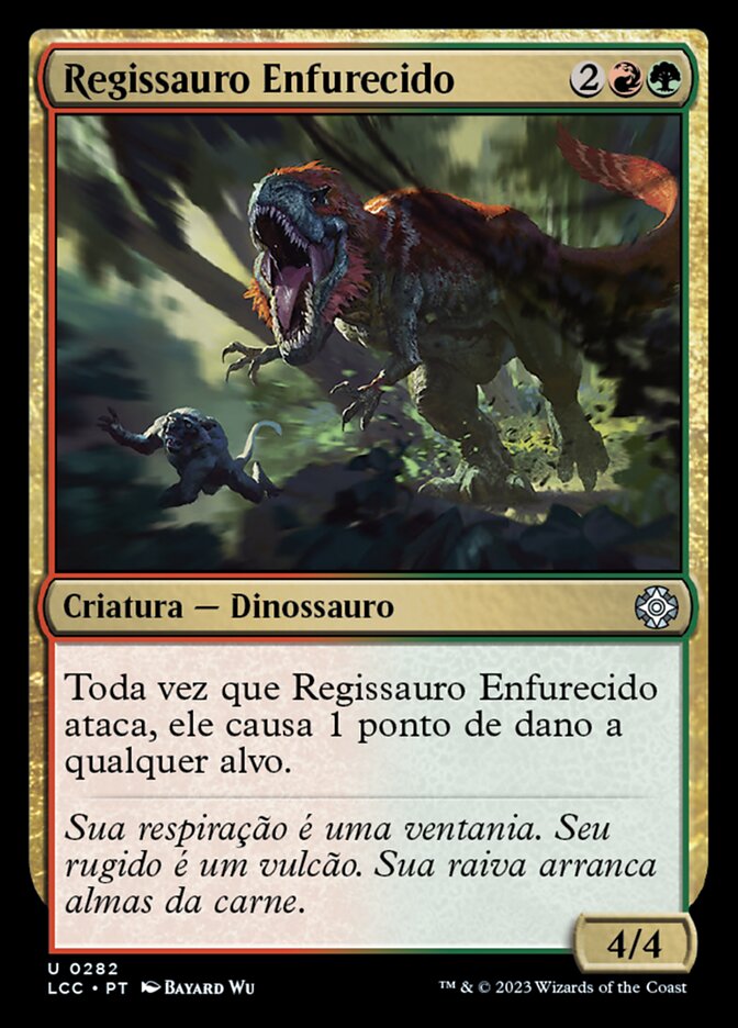 Regissauro Enfurecido