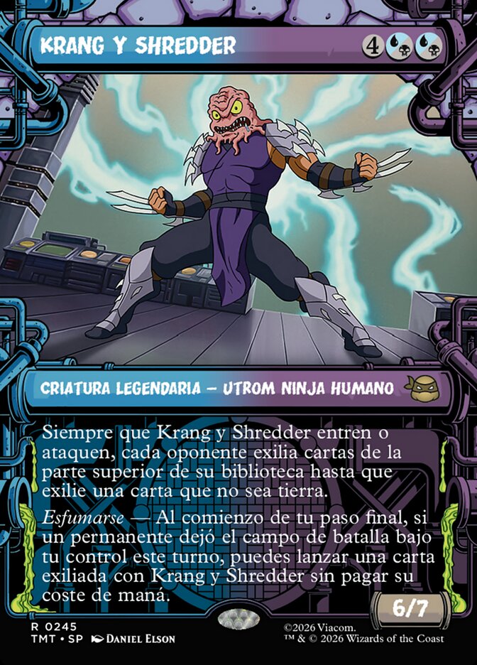 Krang y Shredder