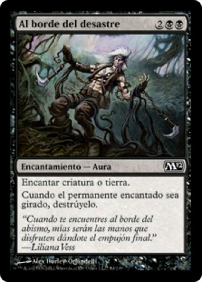 Al borde del desastre