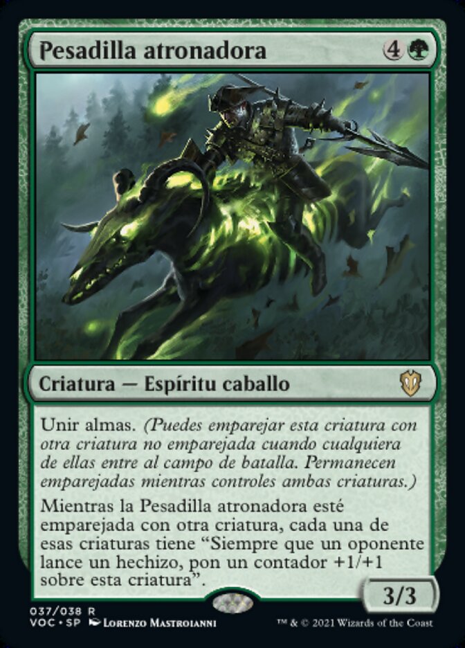 Pesadilla atronadora