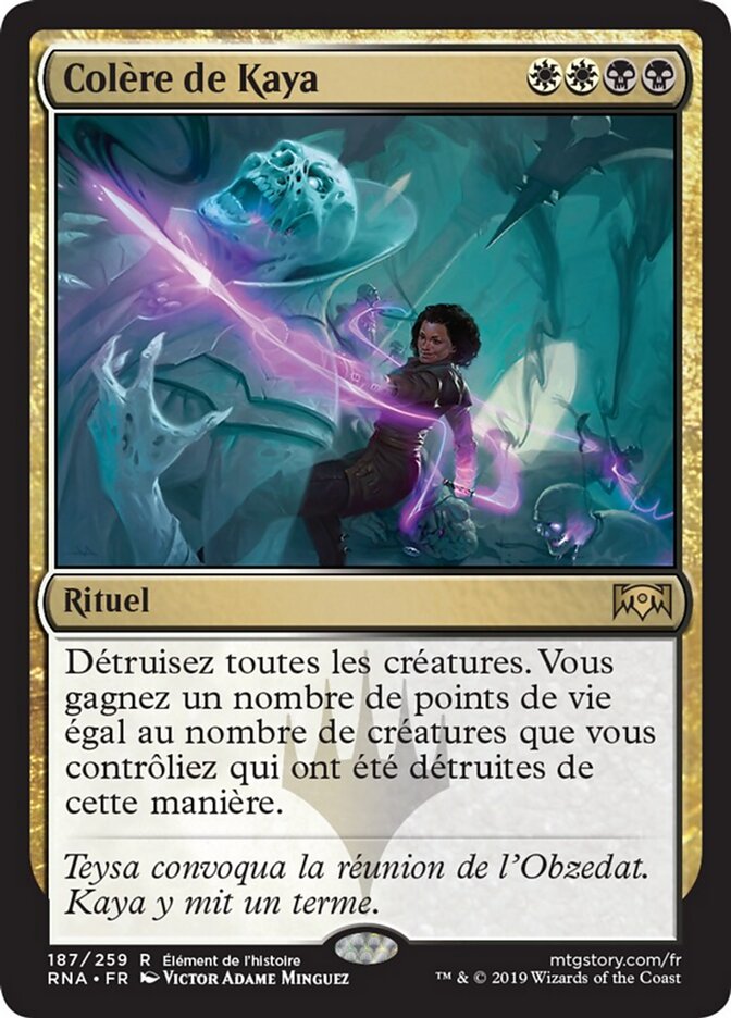 Colère de Kaya