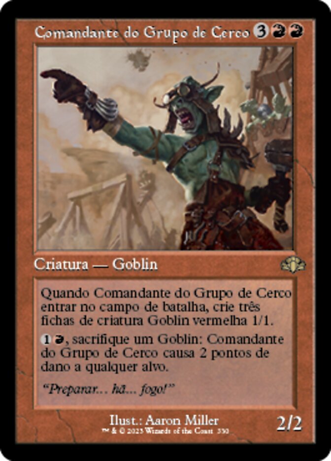 Comandante do Grupo de Cerco