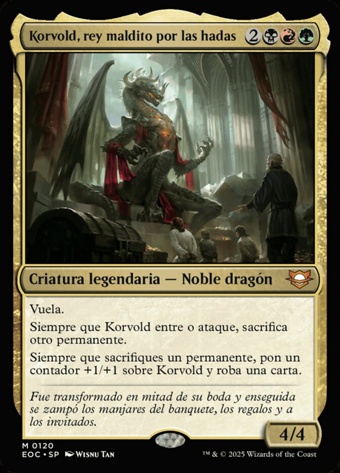 Korvold, rey maldito por las hadas