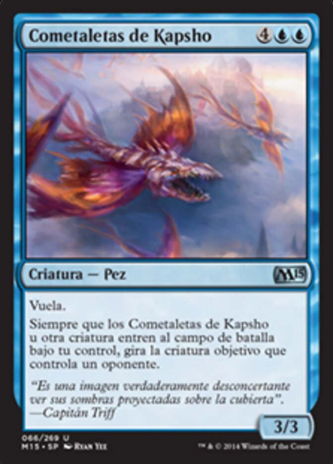 Cometaletas de Kapsho