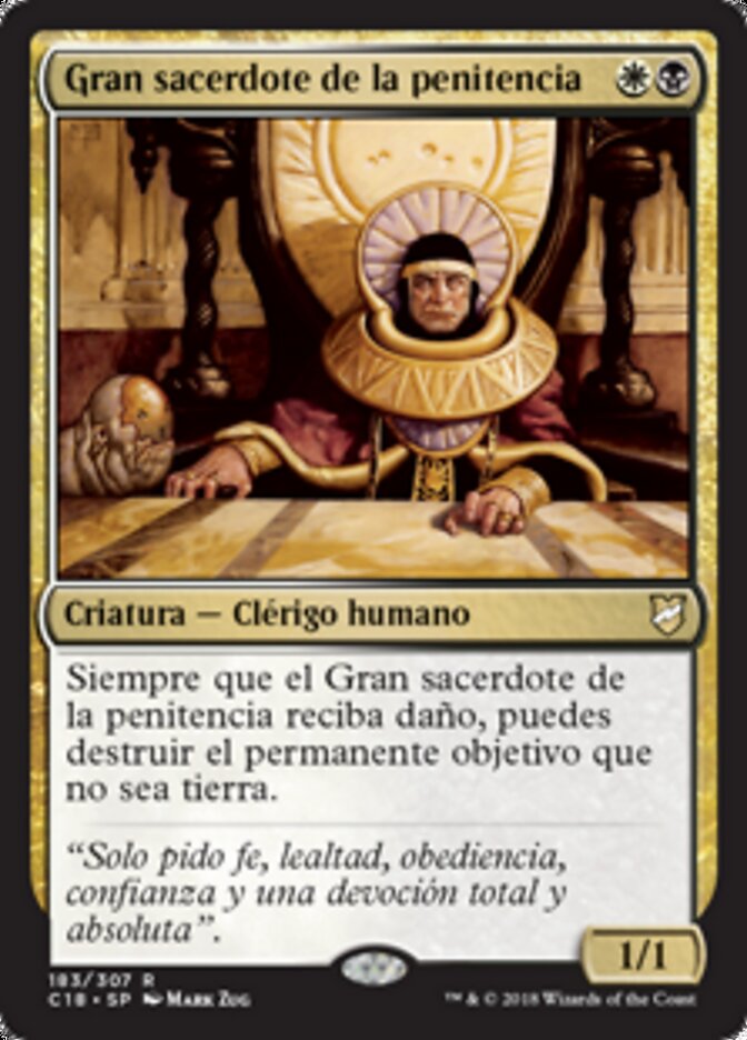 Gran sacerdote de la penitencia