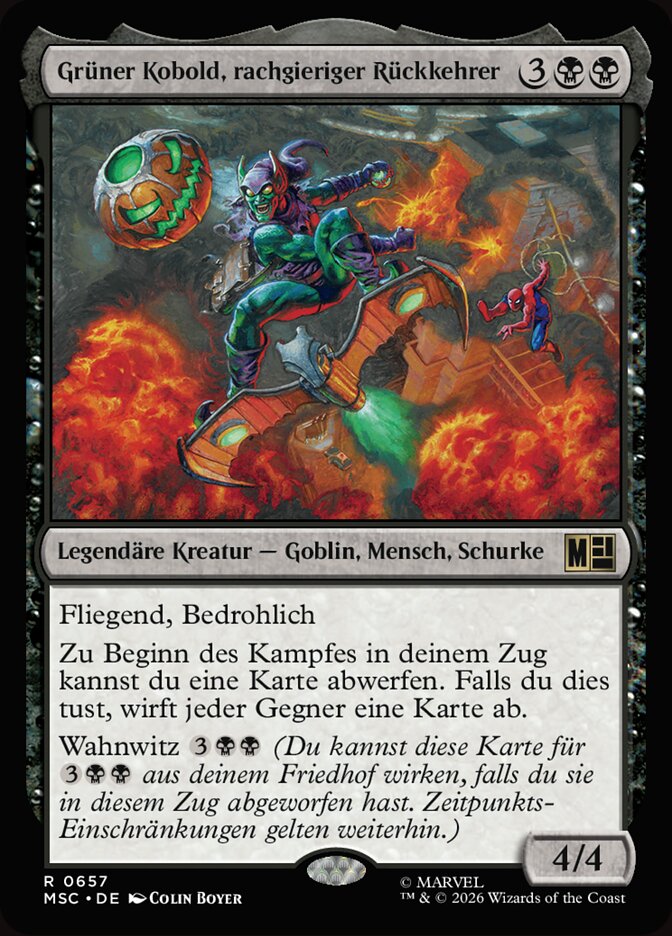 Grüner Kobold, rachgieriger Rückkehrer