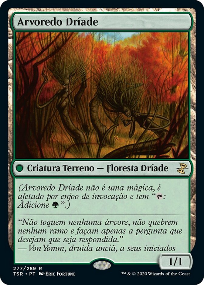 Arvoredo Dríade