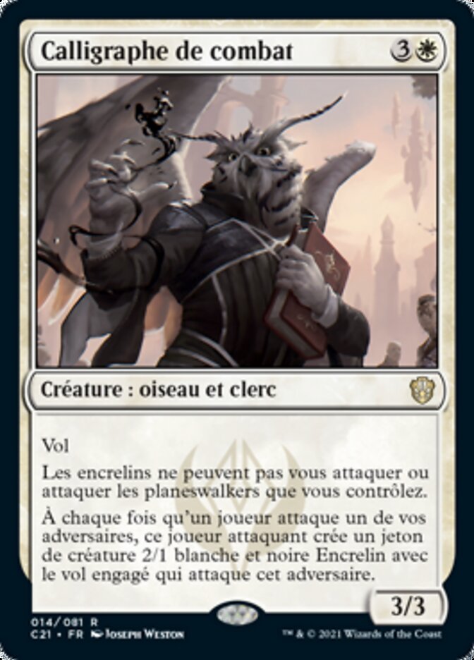 Calligraphe de combat