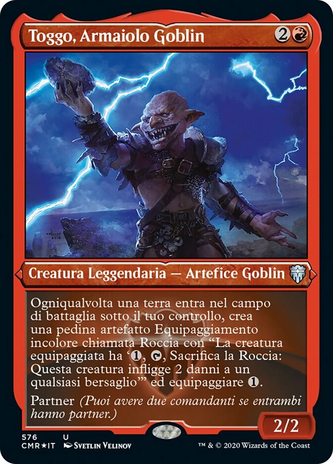 Toggo, Armaiolo Goblin