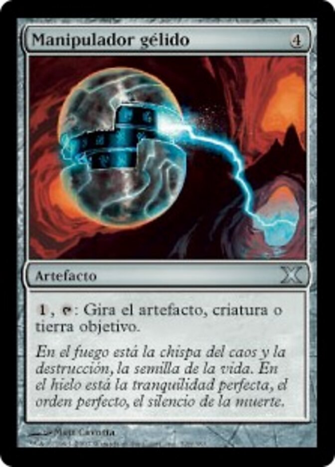 Manipulador gélido