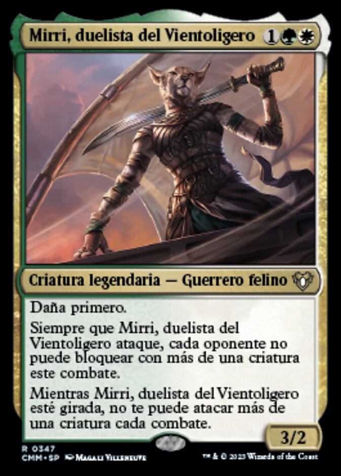 Mirri, duelista del Vientoligero