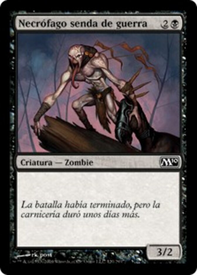 Necrófago senda de guerra