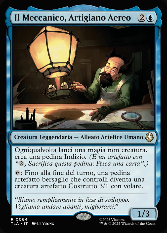 Il Meccanico, Artigiano Aereo