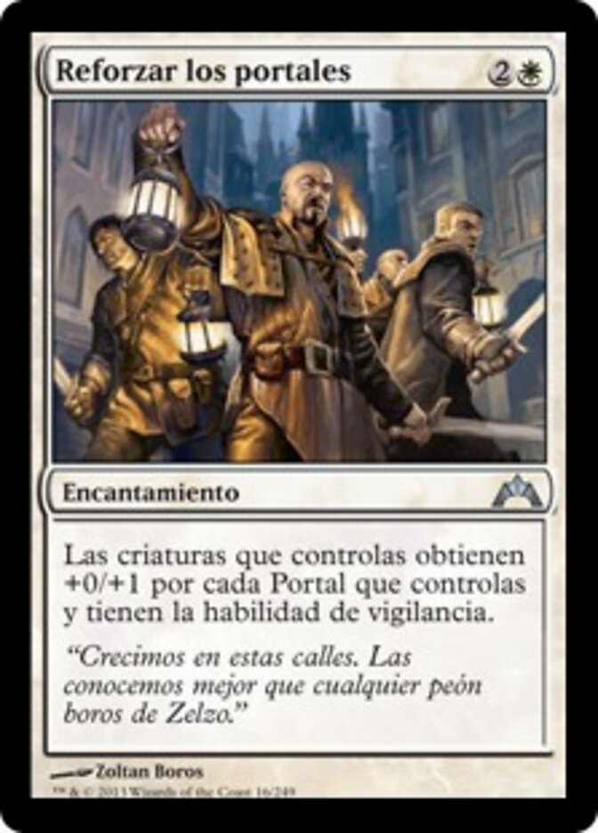 Reforzar los portales