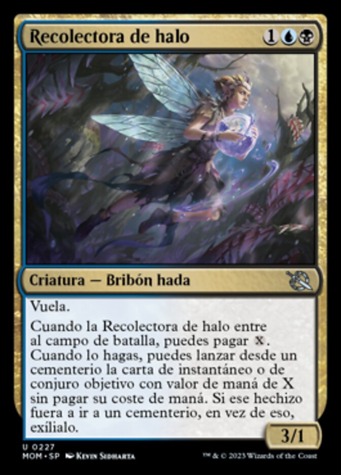 Recolectora de halo