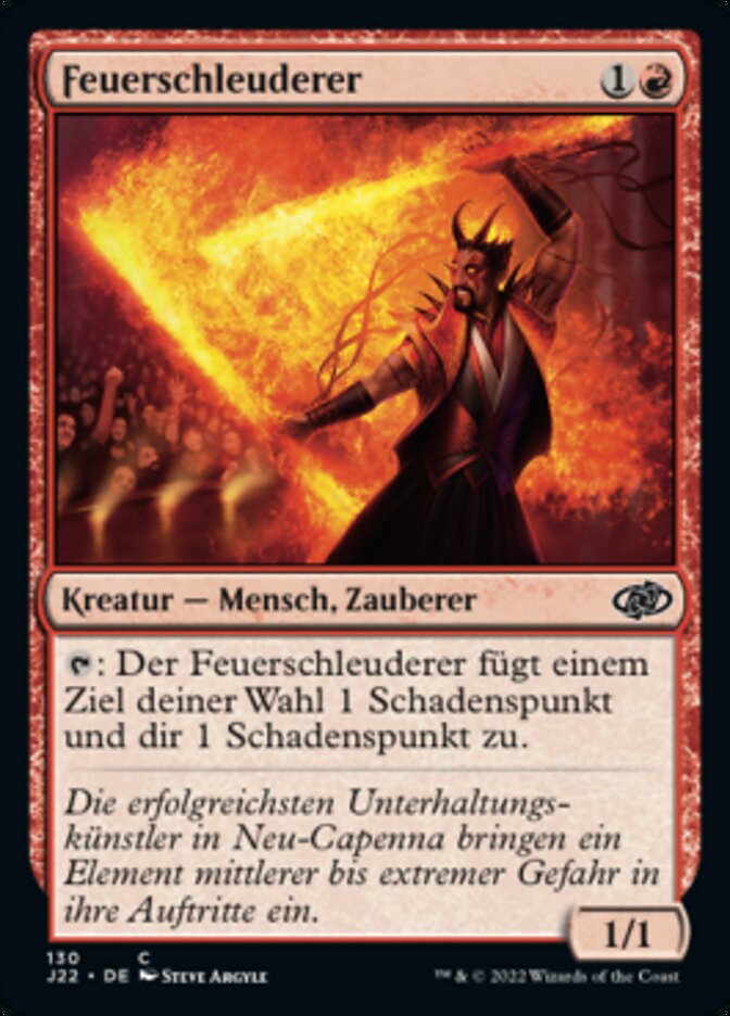Feuerschleuderer