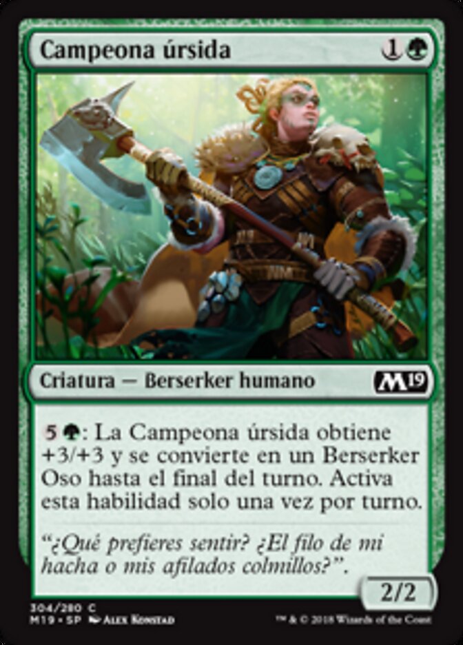 Campeona úrsida