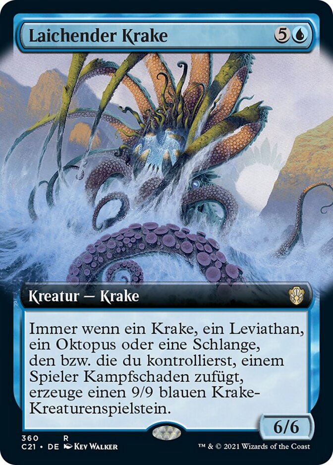 Laichender Krake