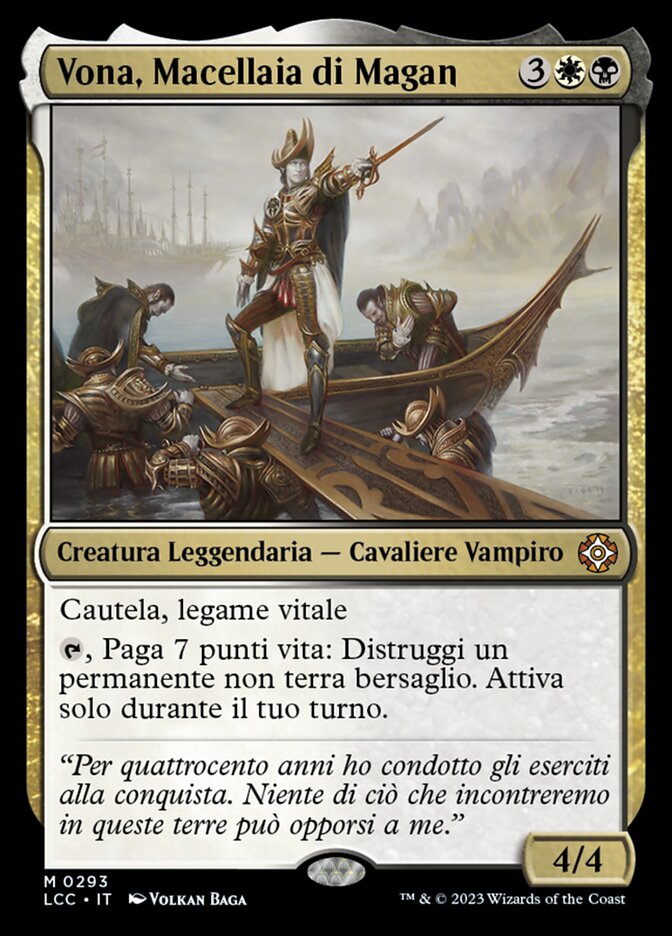 Vona, Macellaia di Magan