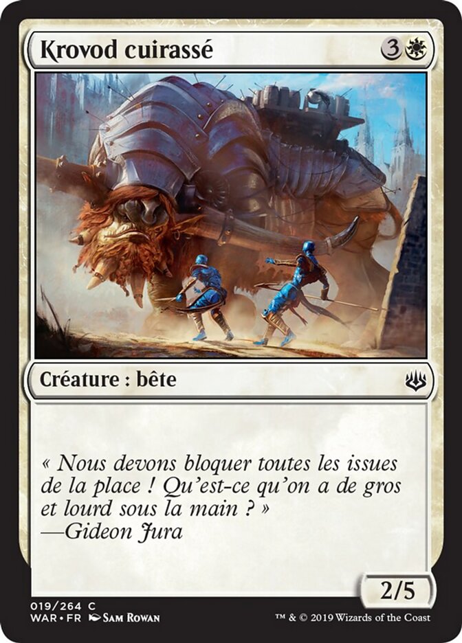 Krovod cuirassé