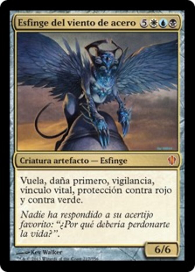 Esfinge del viento de acero