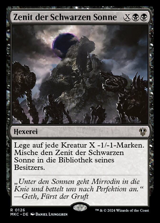 Zenit der Schwarzen Sonne