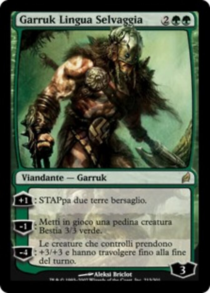 Garruk Lingua Selvaggia