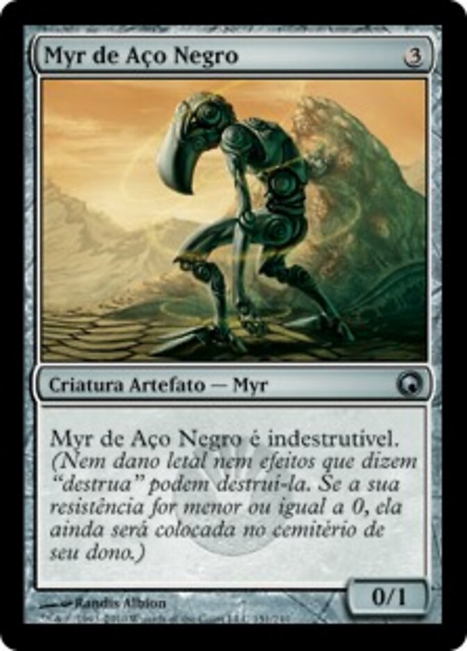 Myr de Aço Negro