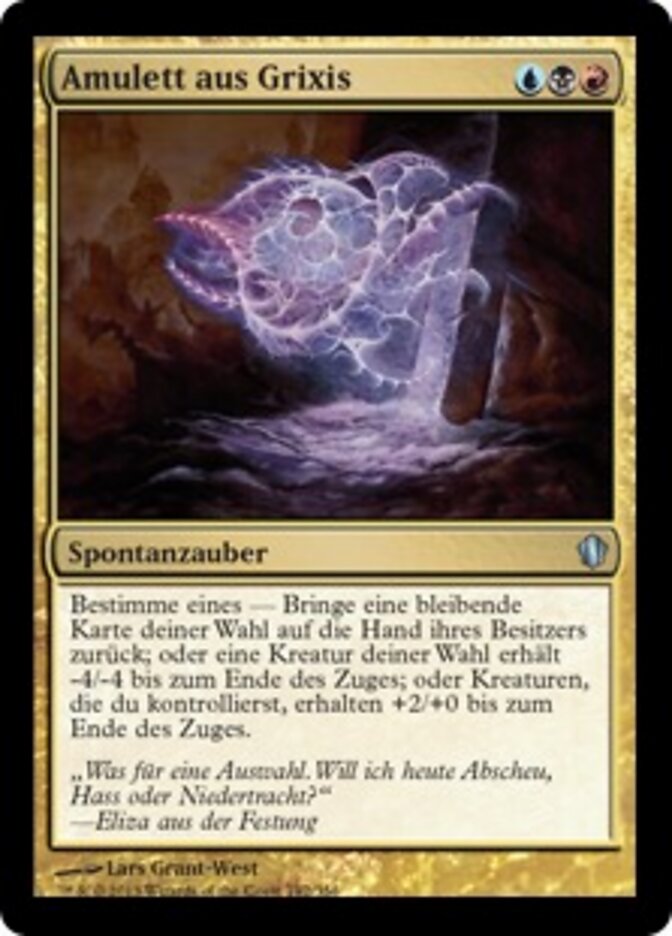 Amulett aus Grixis