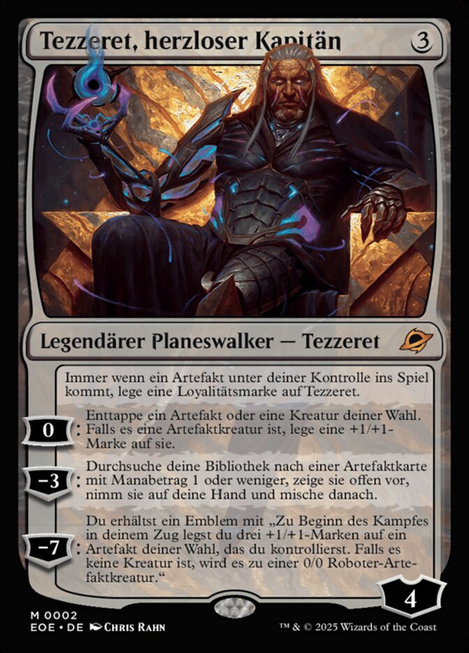 Tezzeret, herzloser Kapitän