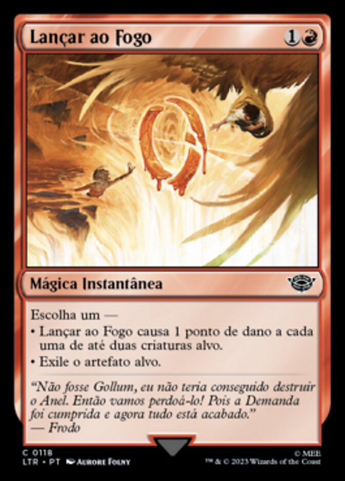 Lançar ao Fogo
