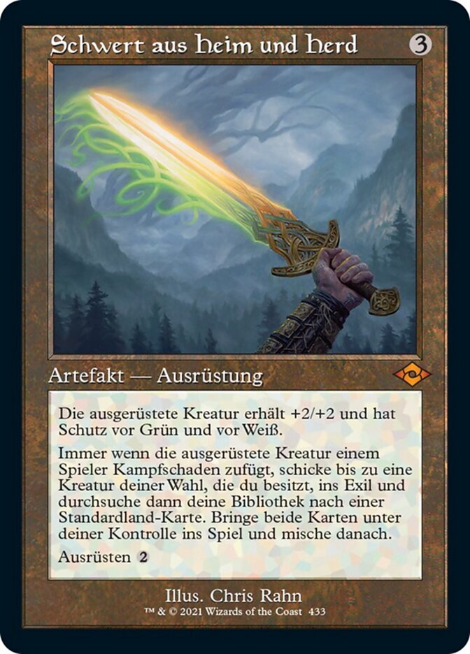 Schwert aus Heim und Herd