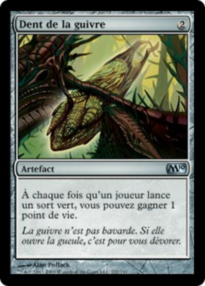 Dent de la guivre