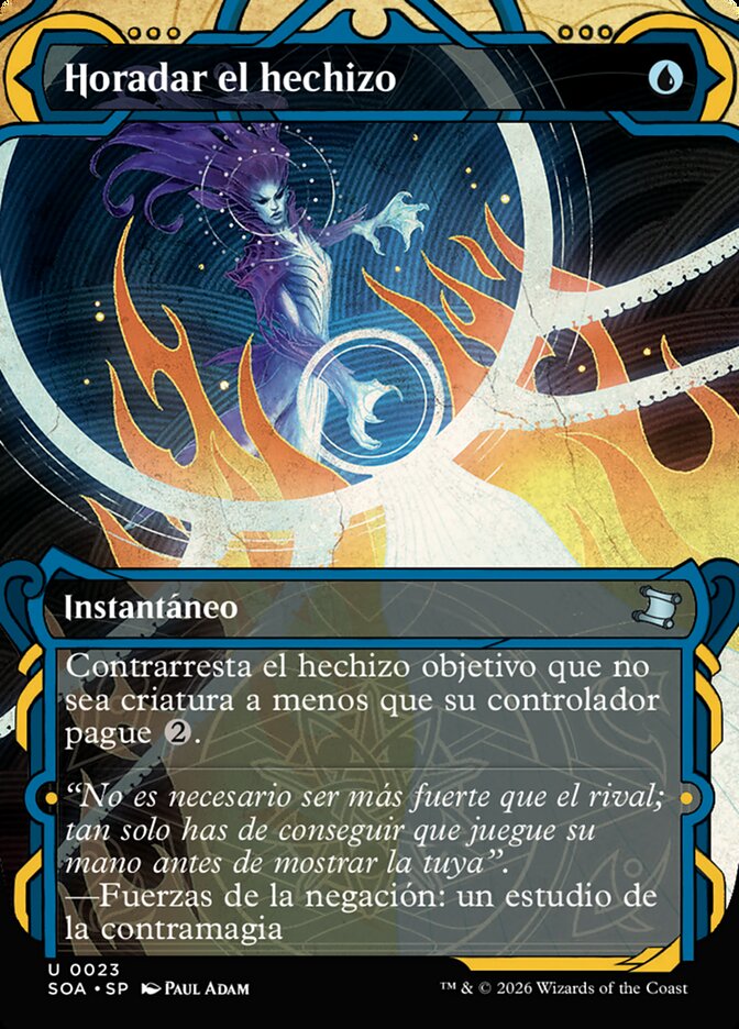 Horadar el hechizo