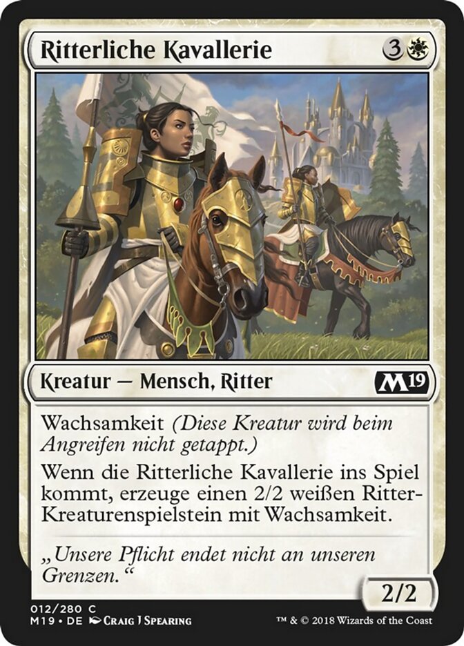 Ritterliche Kavallerie