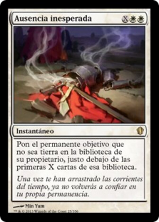 Ausencia inesperada