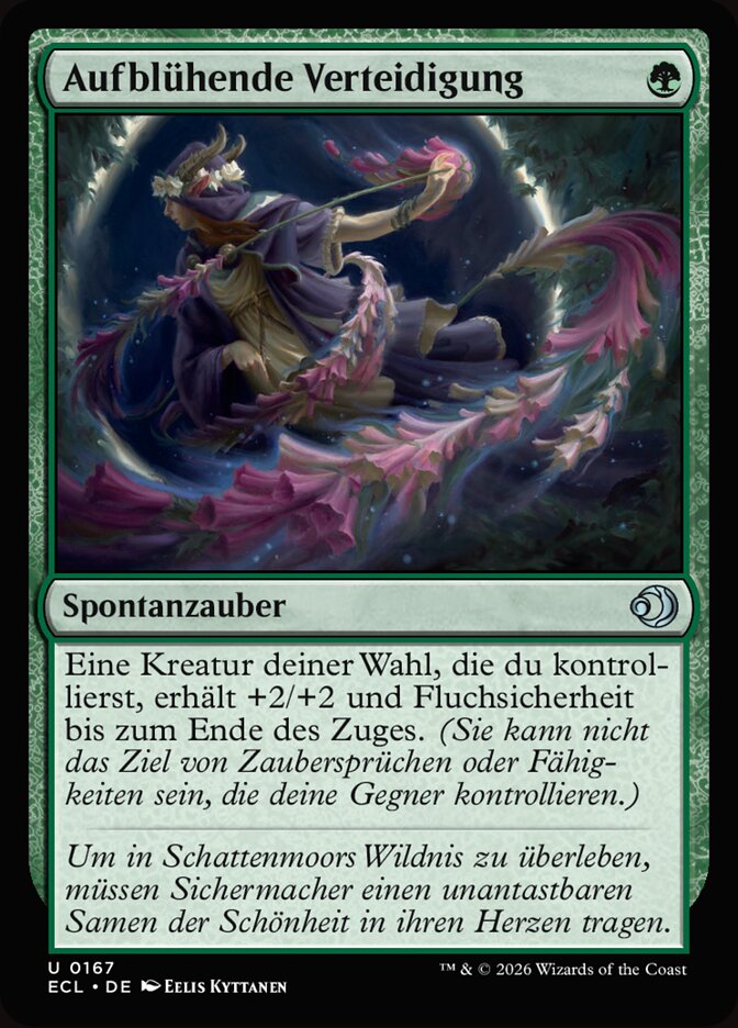 Aufblühende Verteidigung