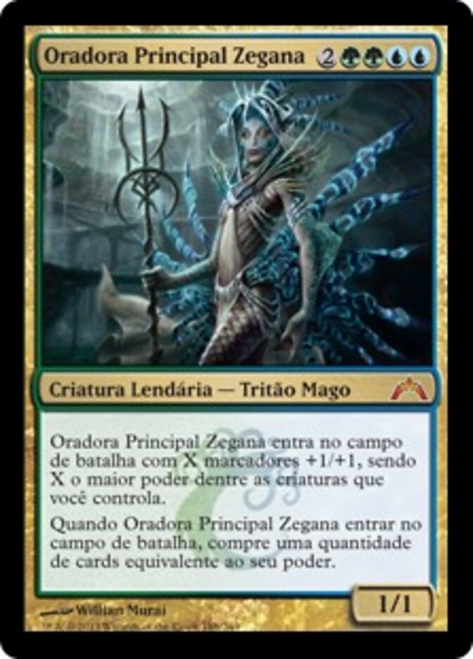 Oradora Principal Zegana