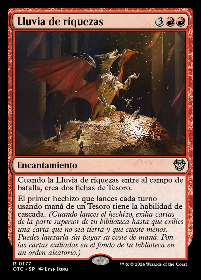 Lluvia de riquezas