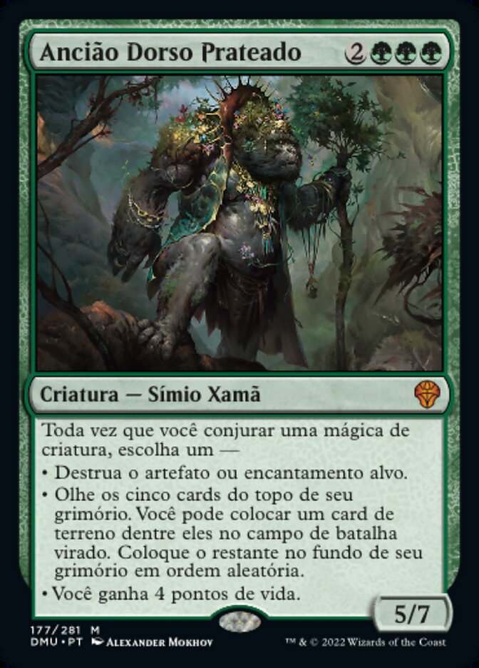 Ancião Dorso Prateado