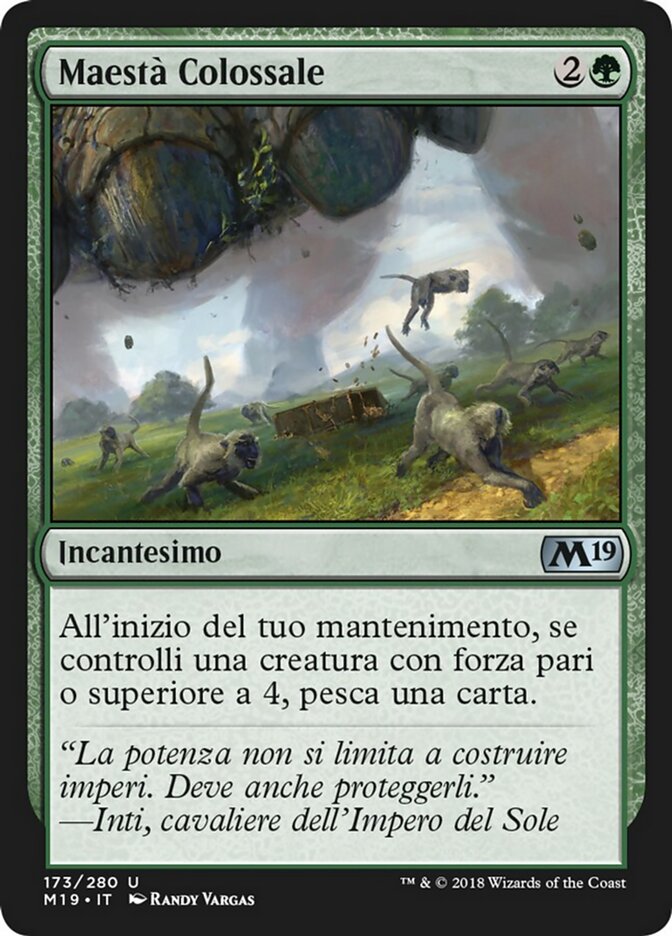 Maestà Colossale