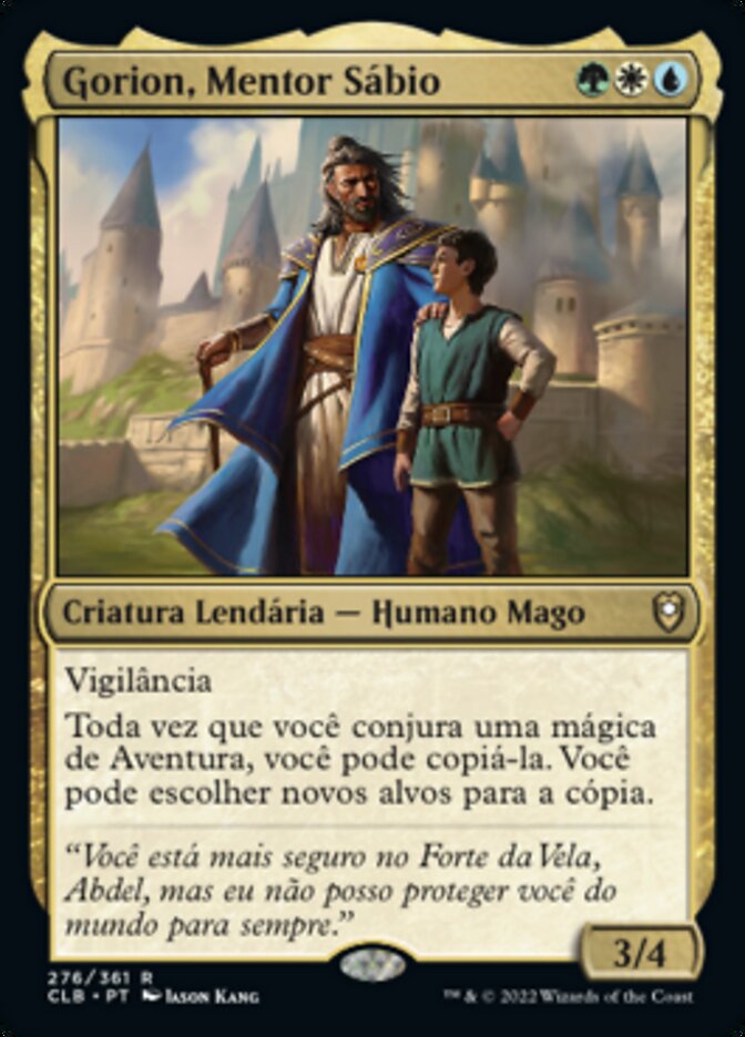 Gorion, Mentor Sábio