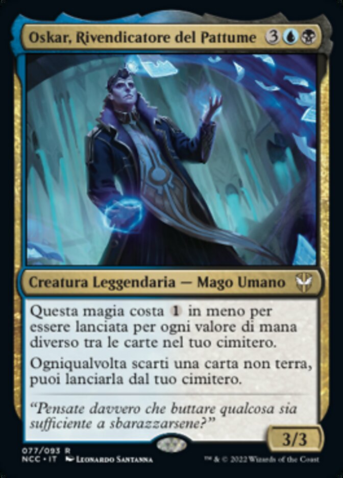 Oskar, Rivendicatore del Pattume