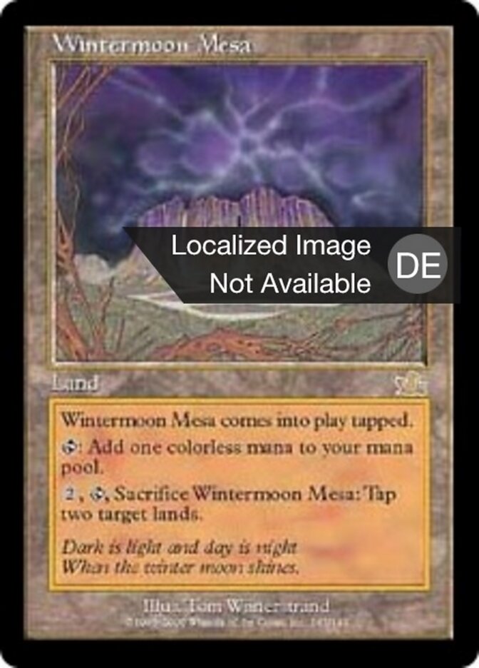 Wintermondmesa