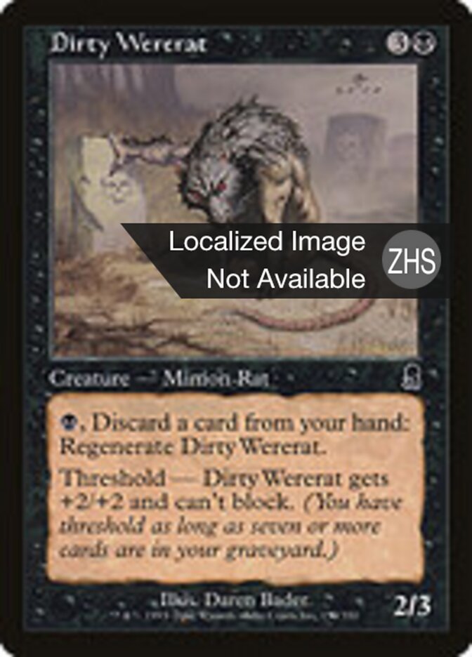 Dirty Wererat