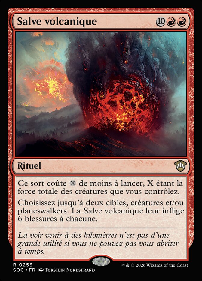 Salve volcanique