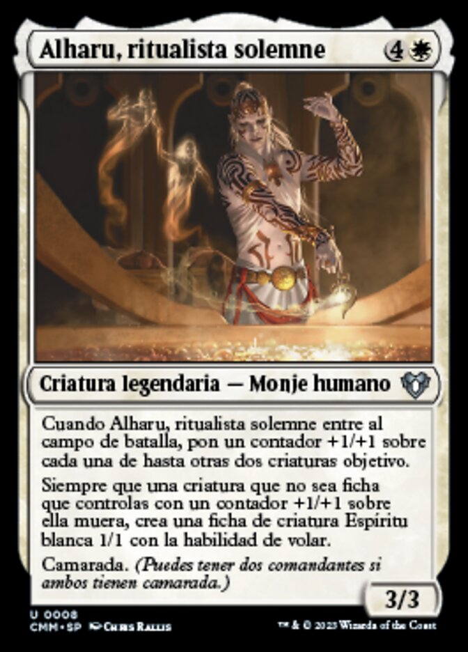 Alharu, ritualista solemne