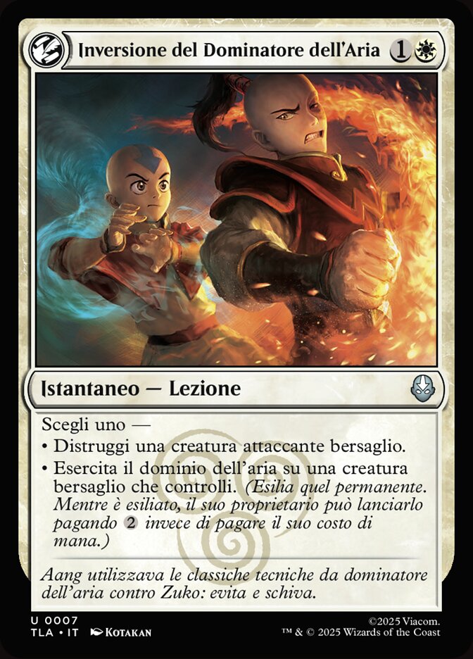 Inversione del Dominatore dell'Aria